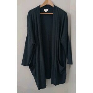 Pact Airplane Open Cardigan Sweater